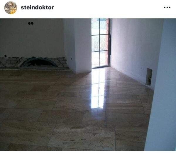 Naturstein polieren - Instagram Beitrag