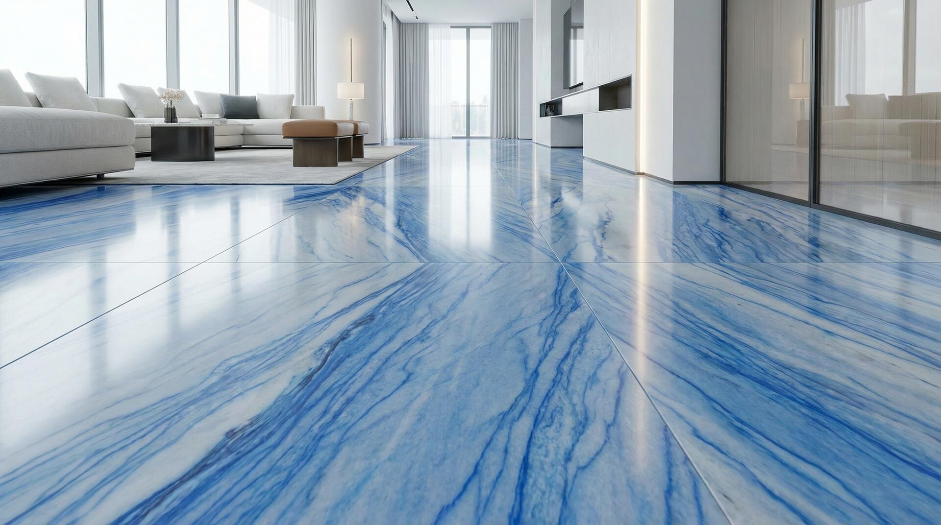 Azul Macauba Naturstein Boden