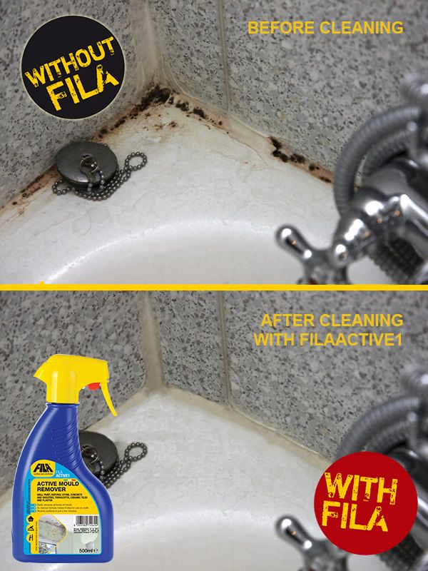 Vorher/Nachher: Schimmel auf Naturstein entfernen