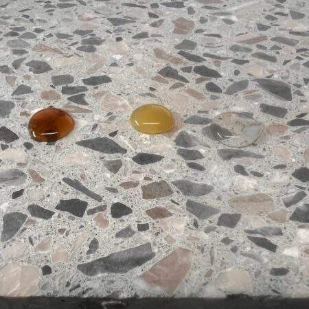 Terrazzo Versiegelungstest