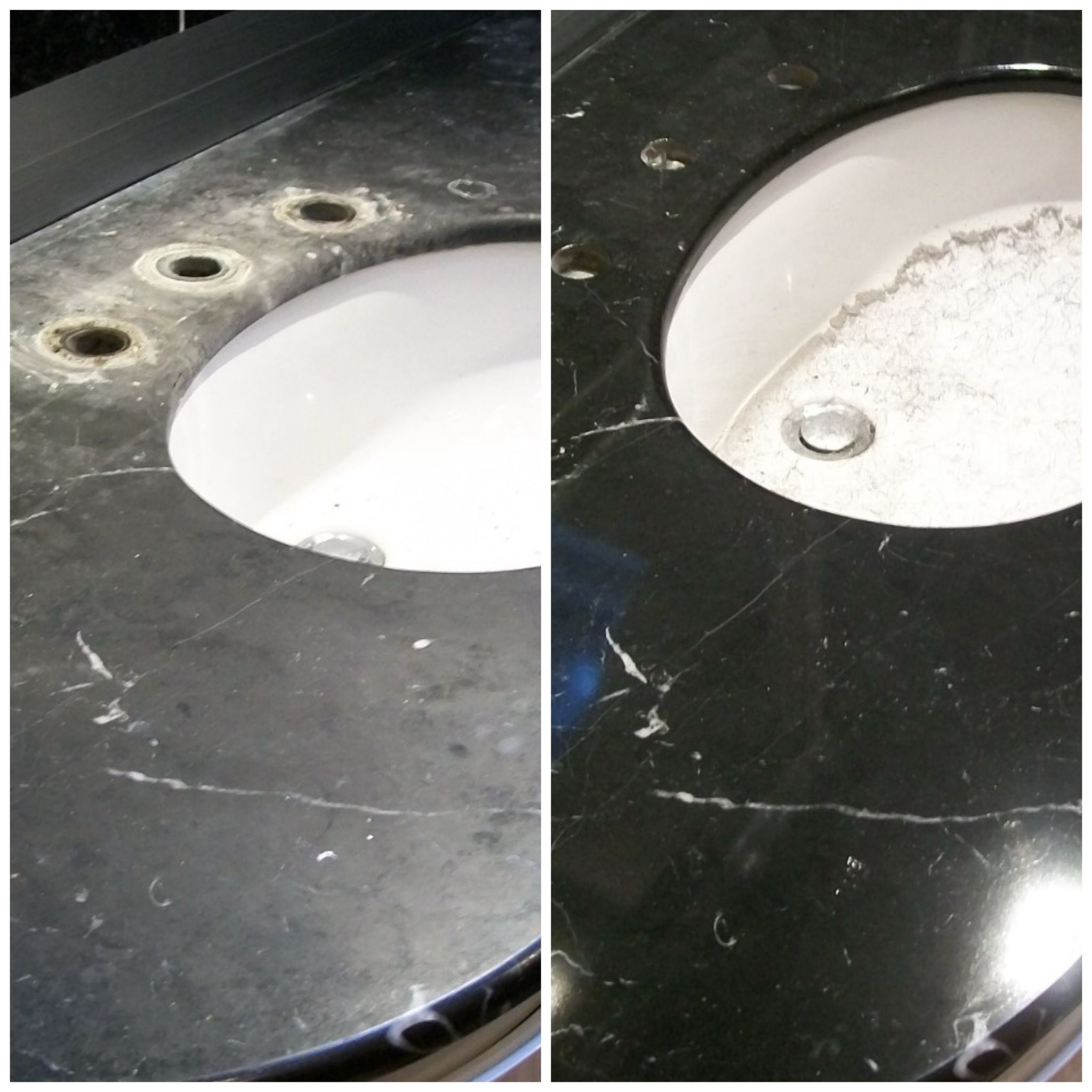 Waschtisch Sanierung Vorher-Nachher